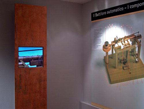 Museo di Leonardo - Palazzina Uzielli - Comune di Vinci - impianto video